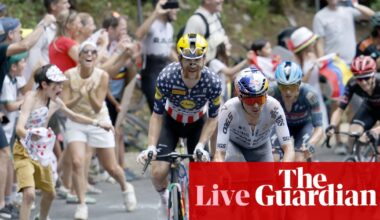 Tour de France 2026: Vingegaard crashes out on stage 15 as race reaches Alps – live | Tour de France 2026