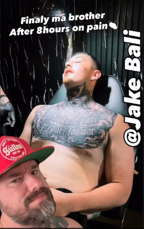 The Australian visited a tattoo parlour in Bali and it all went wrong.