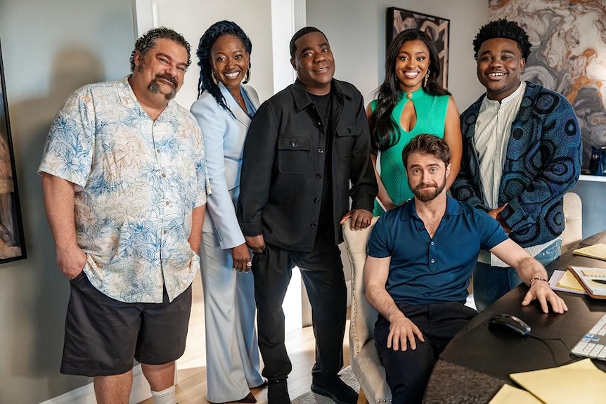 The cast of The Fall and Rise of Reggie Dinkins