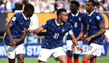 Football: Soccer-France's fearsome attack enters debate over World Cup's greatest forward line