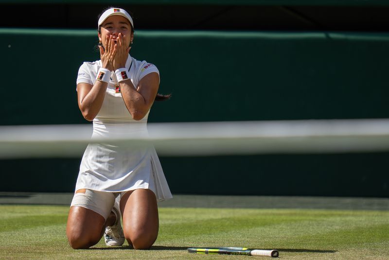 Tennis: Tennis-Eala hopes Wimbledon heroics inspire others to forge own path
