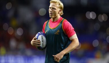 Rugby: Rugby-Australia lose flyhalf Gordon, flanker Hooper for France test