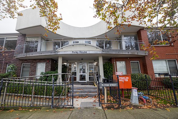 Foley House in Footscray, which was due to close at the end of June. 
