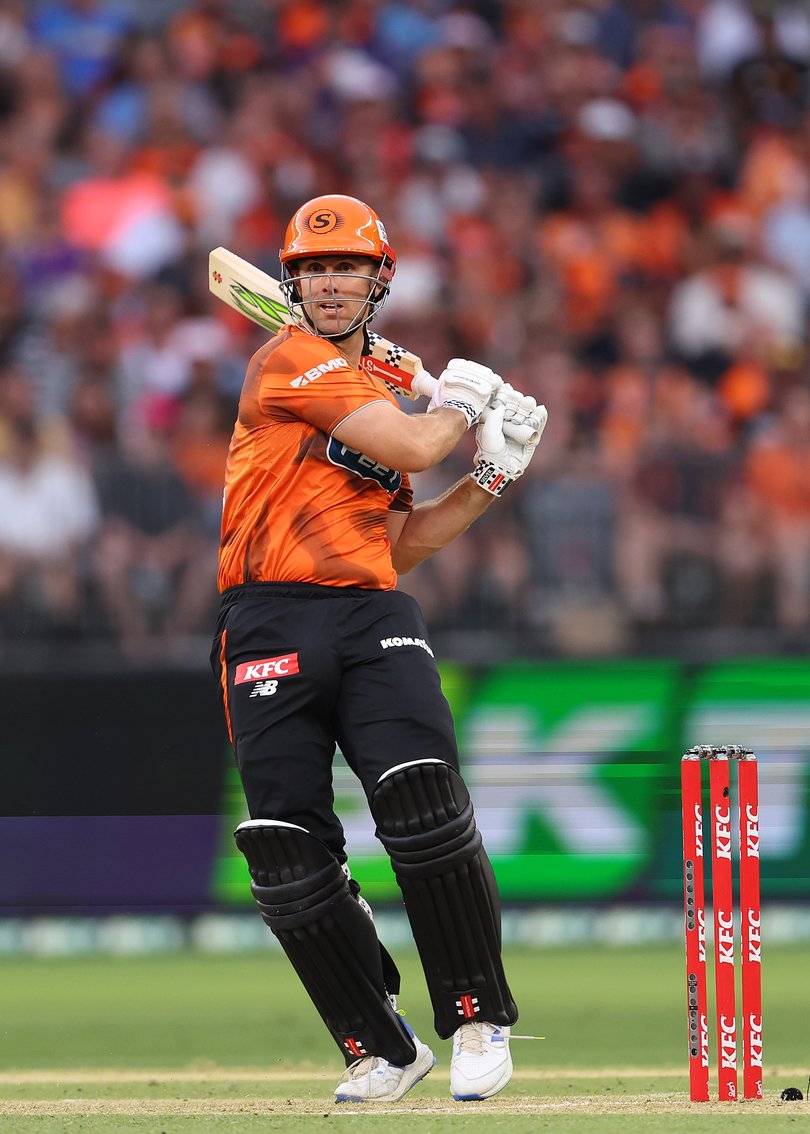 Mitch Marsh in action.