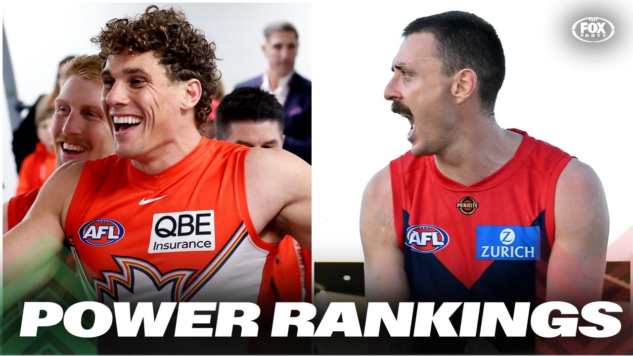 AFL 2026, Power Rankings after Round 17