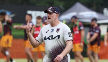 ‘Jumped out of his car’: Michael Maguire responds to claims of heated clash with Broncos great Karmichael Hunt