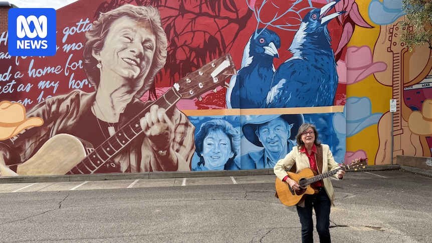 A wall in Australia's country music capital keeps family legacies alive
