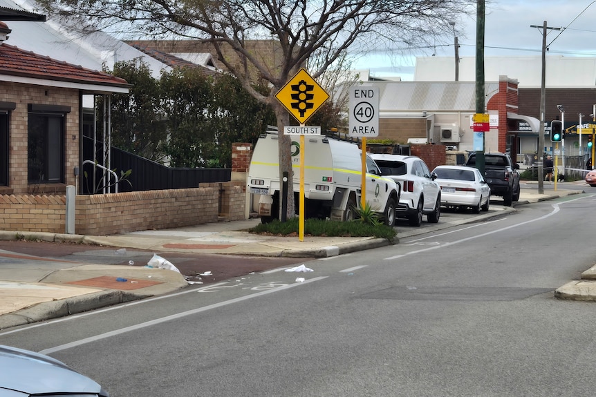 Fremantle death crime scene