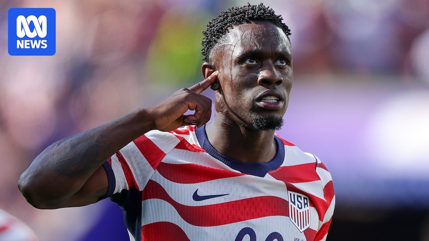 World Cup: US striker Folarin Balogun freed to play Belgium despite red card after Donald Trump call
