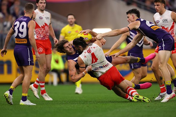 The Swans-Dockers game did not disappoint as a spectacle.