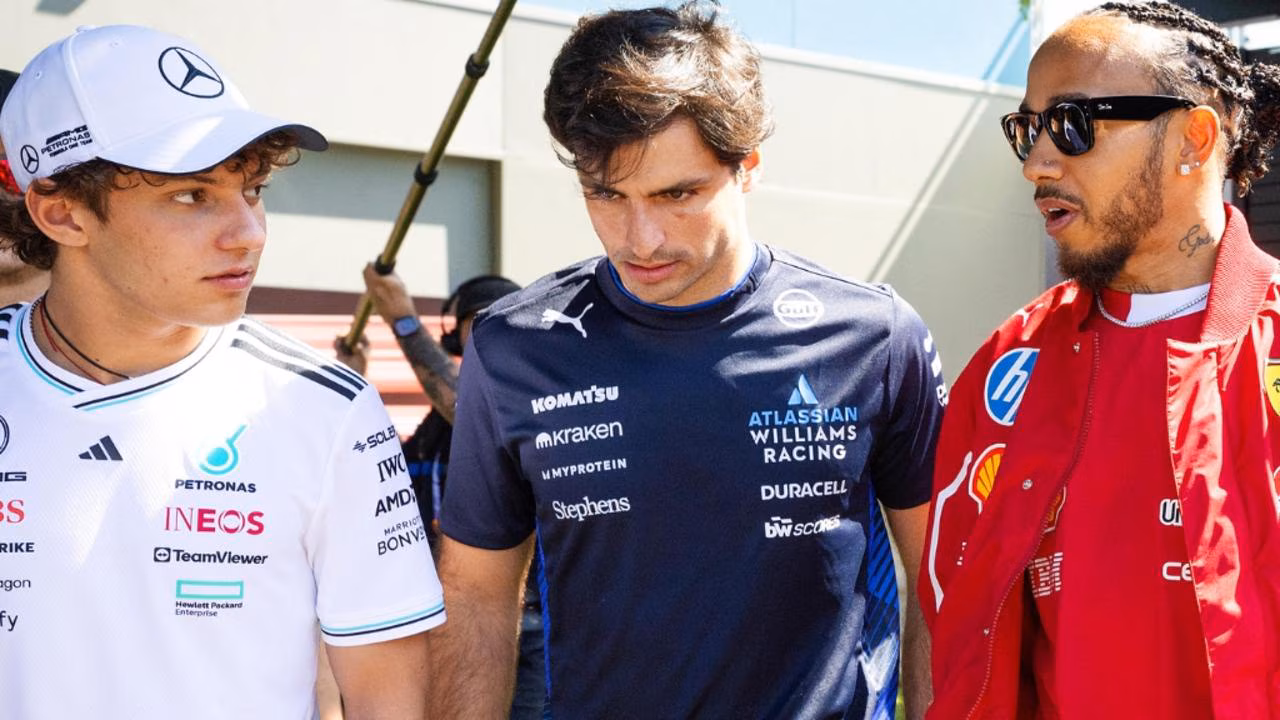 Formula One spat erupts as Kimi Antonelli labels Carlos Sainz an ‘idiot’ during Belgian Grand Prix weekend