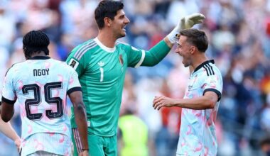 Football: Soccer-Courtois sees Belgium getting better and believes they can beat Spain