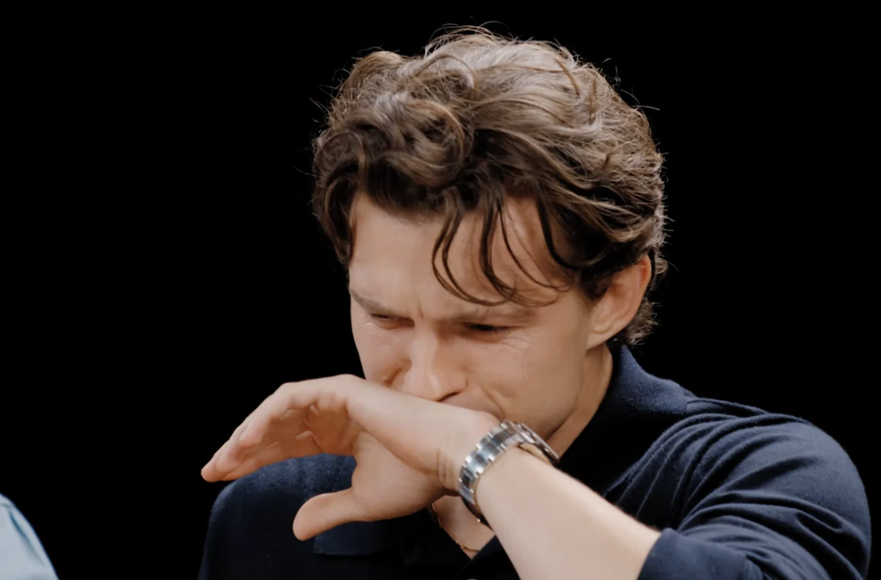 Spider-Man star Tom Holland vomits during taping of popular YouTube show ‘Hot Ones’