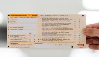 Australia’s incoming passenger card is going digital