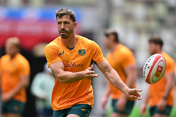 Another Wallaby, Jake Gordon is out injured.