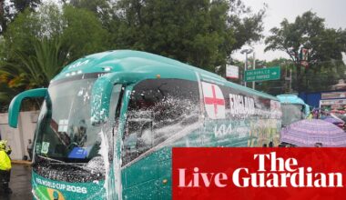 Mexico v England: World Cup 2026 last 16 kick-off time delayed by an hour – live | World Cup 2026