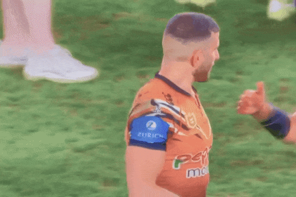 Alex Twal was still seething with Josh Curran after full-time.