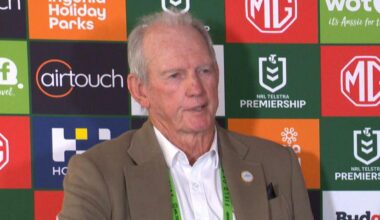 NRL 2026: Wayne Bennett explains decision to drop Jye Gray, South Sydney Rabbitohs press conference