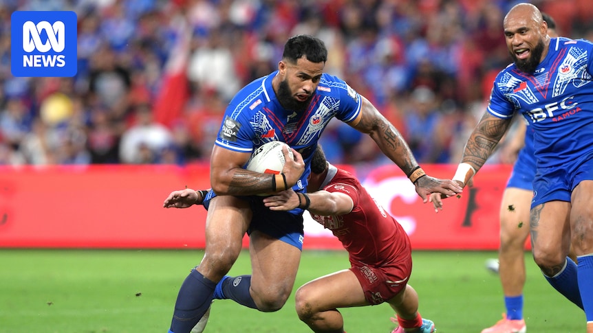 Payne Haas to stay with Samoa and says nation is 'big chance' to win Rugby League World Cup
