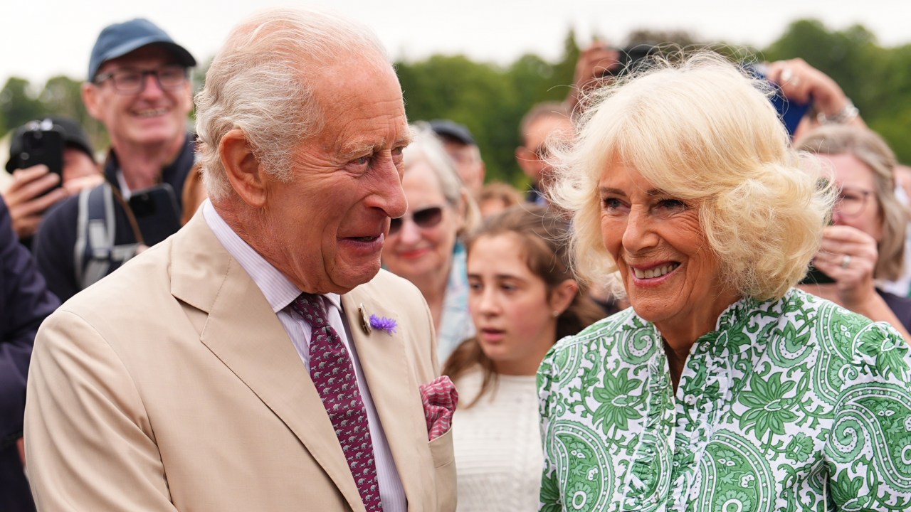 'It gets much harder, doesn't it?': King Charles III delivers hilarious six-word reply after well-wisher compliments his 'good looks' at 77