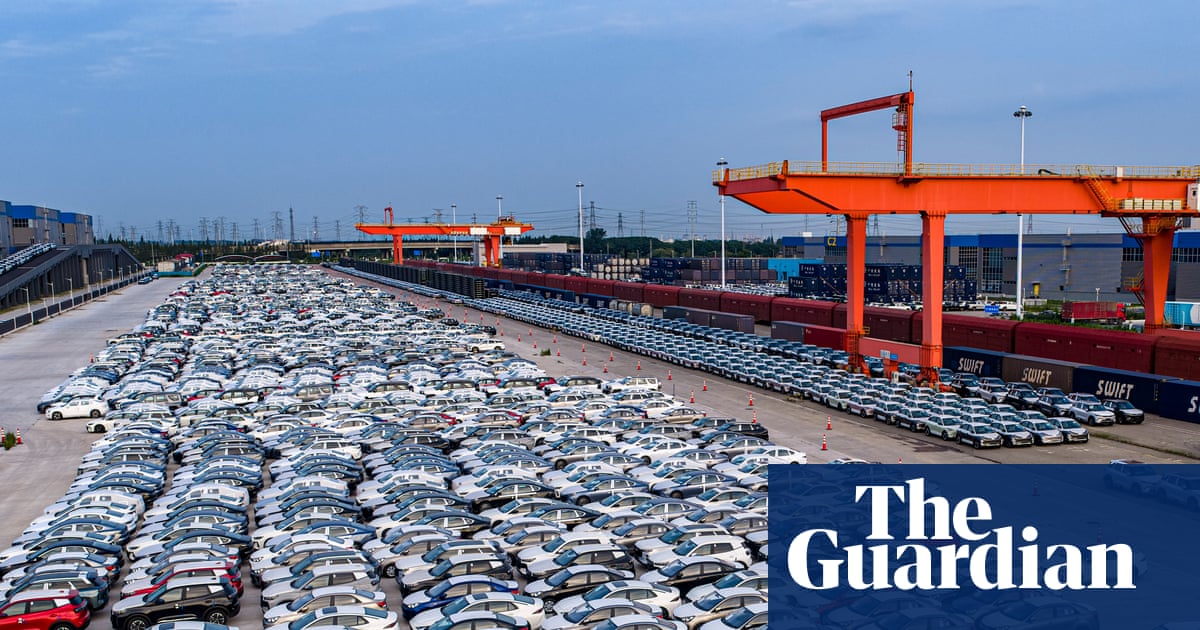 China’s monthly car ‌exports top 1m for first time as overall trade soars | Chinese economy