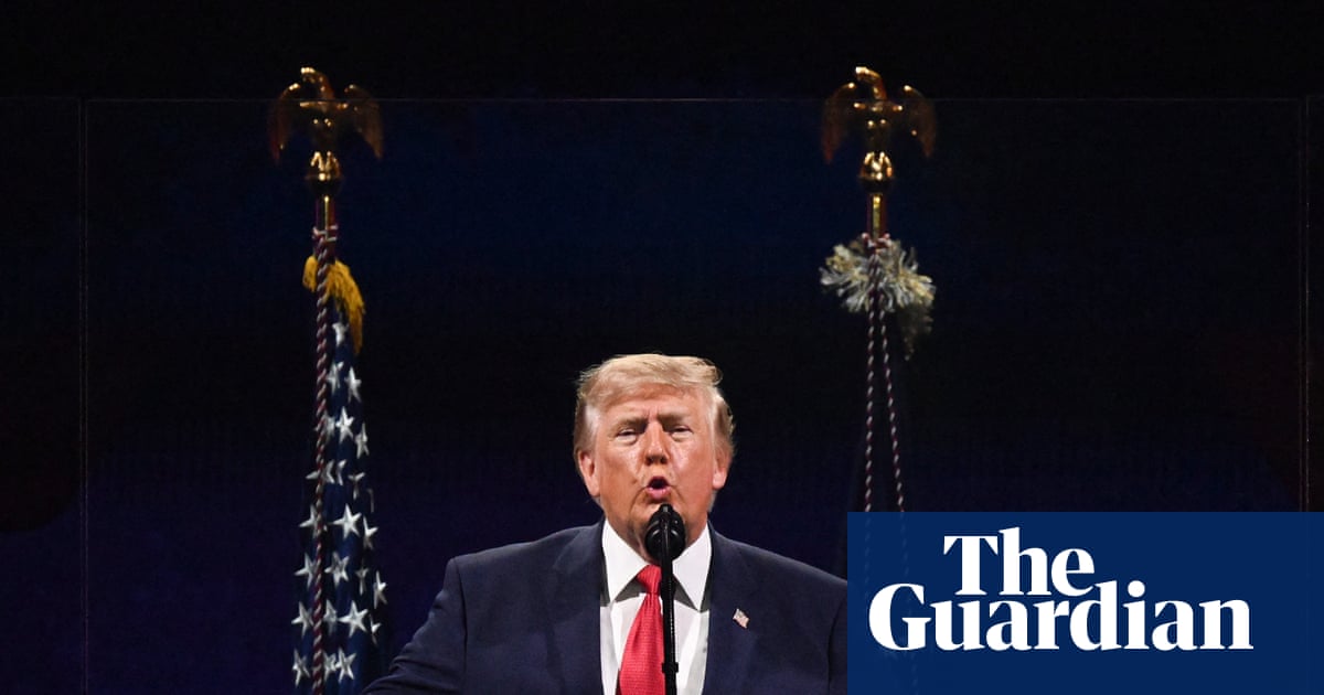 The strangest show on earth: lightning, imperial hubris and a boring tour of Trump’s rhetorical back alleys | Donald Trump