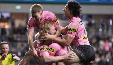 Penrith kick clear at top of table again after comeback win against Eels