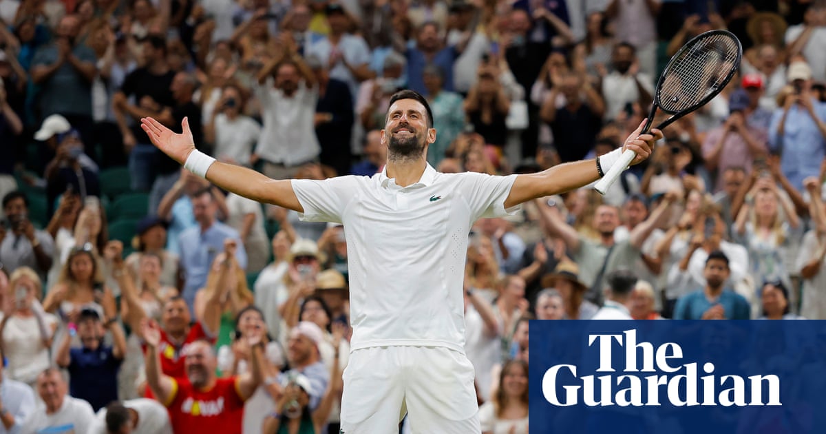 Djokovic sees off Auger-Aliassime in Wimbledon epic to set up Sinner semi-final | Wimbledon 2026