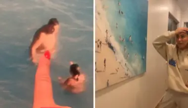Woman finds decades-old photograph of her family hanging in San Diego AirBnB