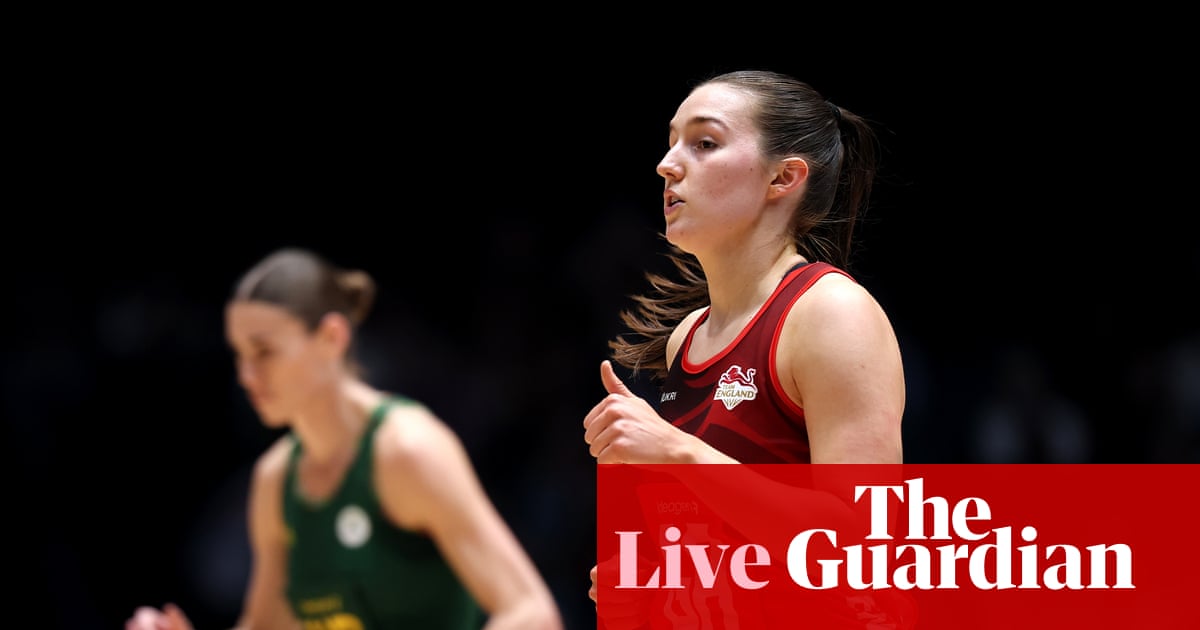 Commonwealth Games 2026: England v South Africa netball, athletics, track cycling on day seven – live | Commonwealth Games 2026