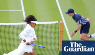 Naomi Osaka tones down the jellyfish, but Wimbledon entrances help soothe nerves | Wimbledon 2026