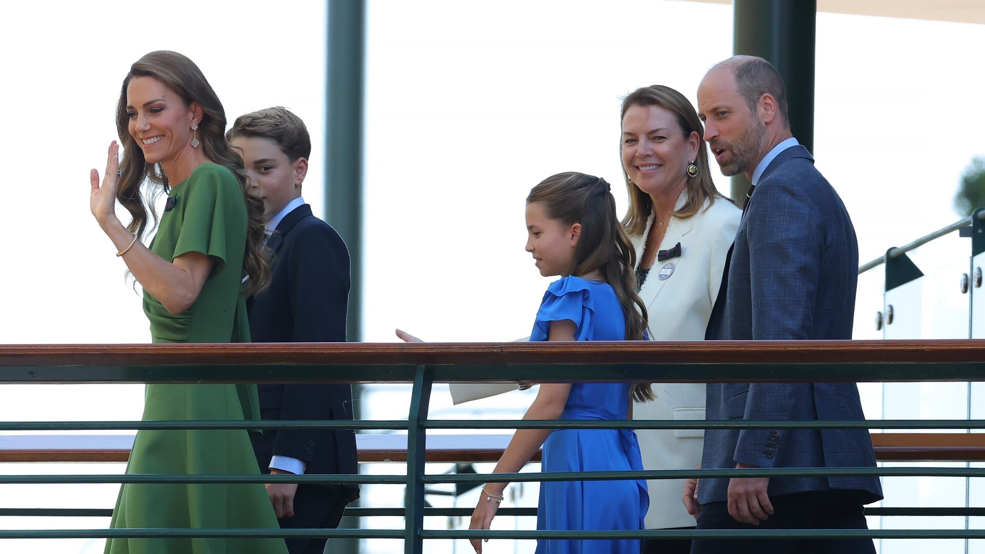 William and Kate make family appearance at Wimbledon final