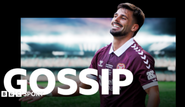 Hearts forward Claudio Braga