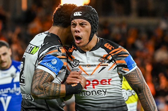 Jarome Luai may only end up playing two years at the Tigers after signing a five-year deal,