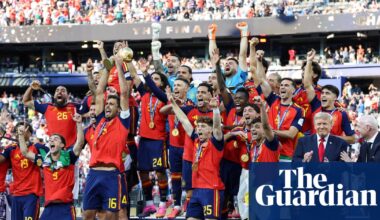 Donald Trump has to let it linger as he hangs on for Spain’s World Cup celebrations | World Cup 2026