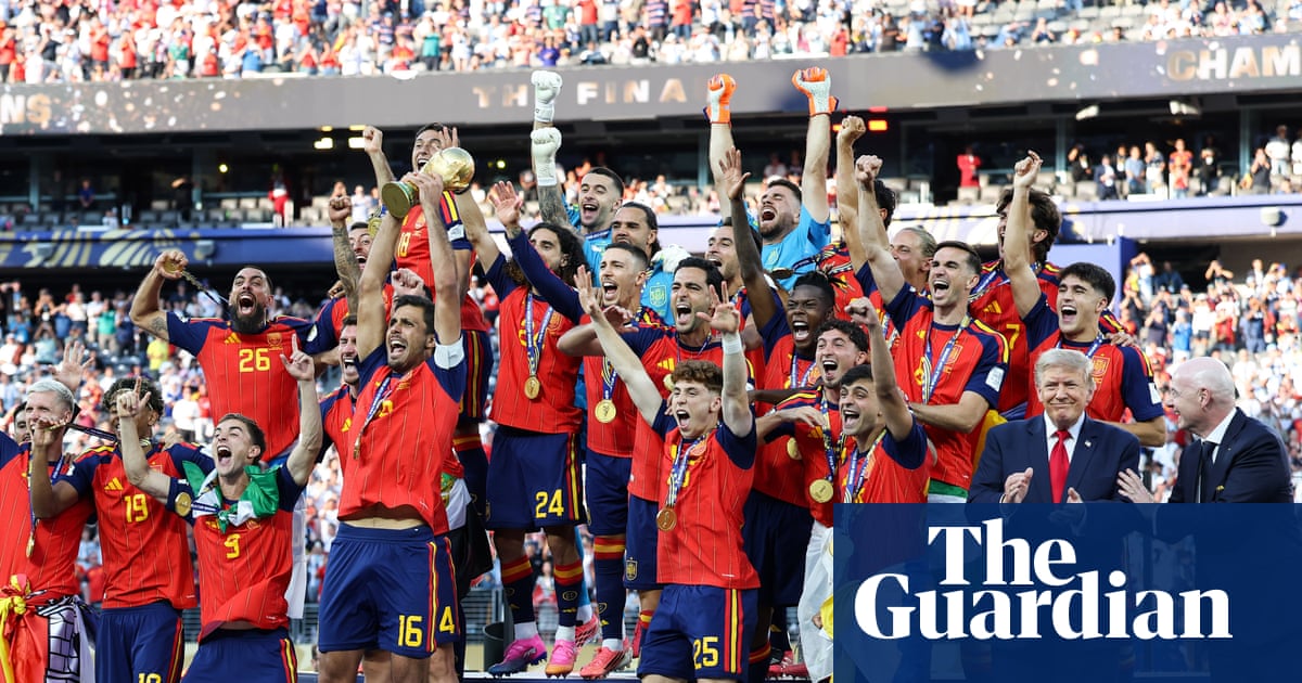 Donald Trump has to let it linger as he hangs on for Spain’s World Cup celebrations | World Cup 2026