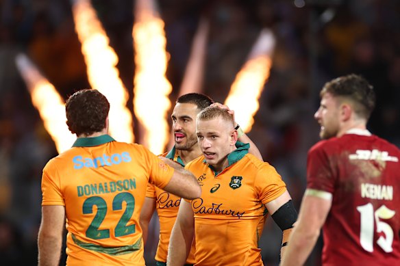 The Wallabies ran the British and Irish Lions close before losing the series 2-1.