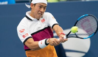 Japanese tennis legend Kei Nishikori loses to Jódar in Washington as he approaches retirement -