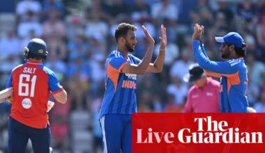 England v India: fifth men’s T20 international – live | Cricket