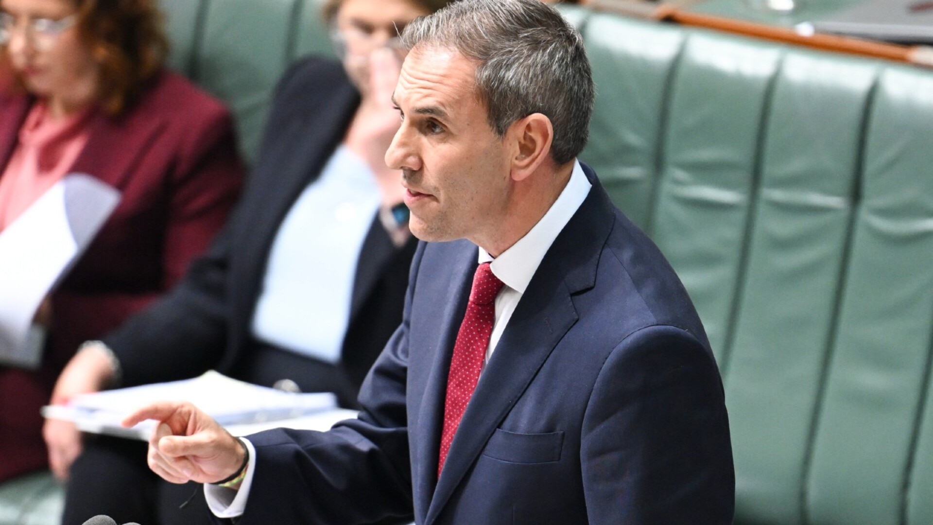 Jim Chalmers takes swipe at the Liberals’ ‘meltdown’ over polling numbers amid rebrand calls