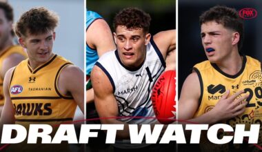 Bittersweet Blues day as star explodes; father-son mystery over two-club call amid Eagles squeeze — AFL Draft Watch