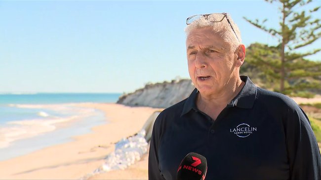 Lancelin Sands Hotel owner Glen Trebilcock.