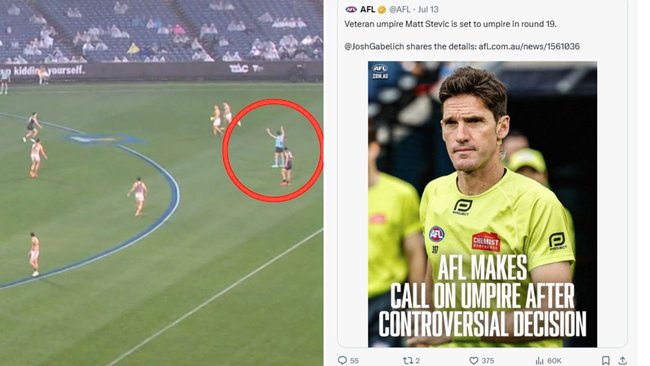 The ‘clickbait’ social media post at the centre of the controversy.