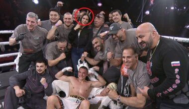 Boxing 2026: Nikita Tszyu in background of Tim Tszyu’s celebration photo after beating Errol Spence Jr, fight highlights, video, latest news