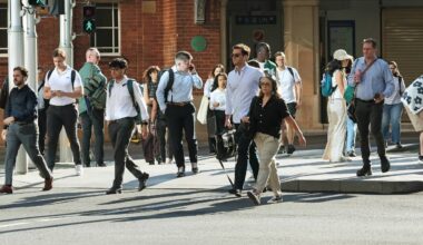 Australia faces the bleakest GDP growth since the 1990s recession, Deloitte warned. Picture: NewsWire / John Appleyard