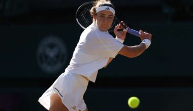 Wimbledon finalist Karolina Muchova out for 'a few weeks' after minor surgery