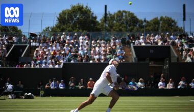De Minaur cruises through to Wimbledon third round with straight-sets win