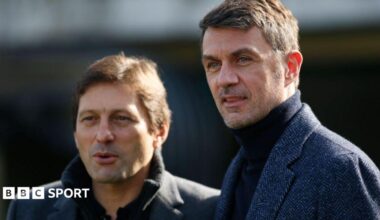 Leonardo and Paolo Maldini