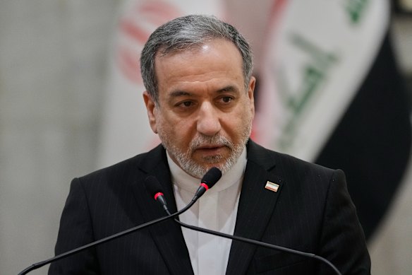 Iranian Foreign Minister Abbas Araghchi said Trump’s plan showed Iran was justified in seeking payment from ships using the strait.