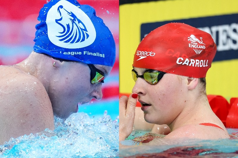 Ursula and Astrid Carroll composite photo.